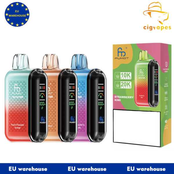 EU warehouse FUMOT RANDM TORNADO 20000 Puff Disposable Vape