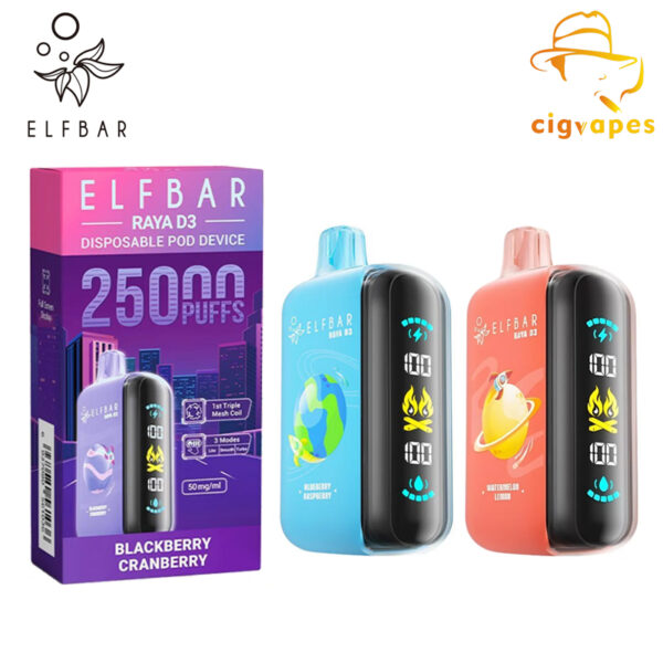 ELF BAR RAYA D3 25000 Puff Disposable Vape